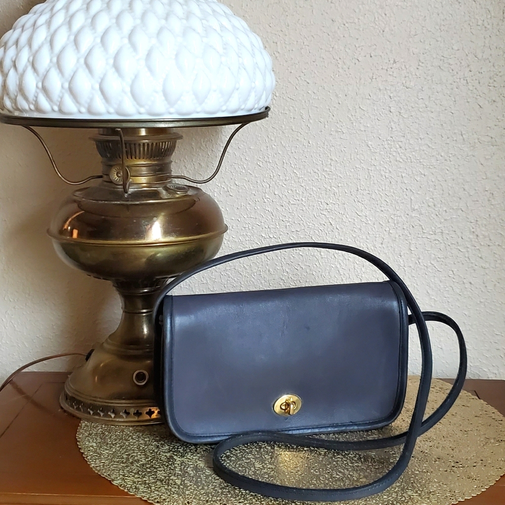 VTG Coach NYC 70s Dinky in Navy